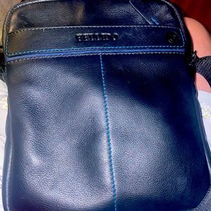 Bellido Spanish leather crossbody bag from Córdoba, Spain